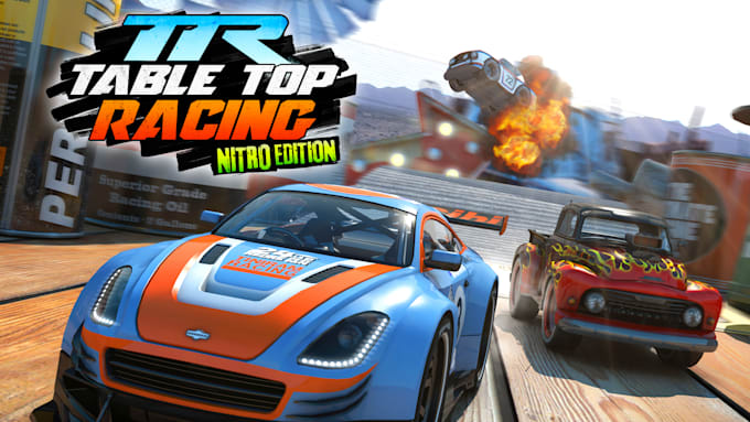TTR TABLE TOP RACING NITRO EDITION NINTENDO SWITCH NEW NUOVO SEALED ITA